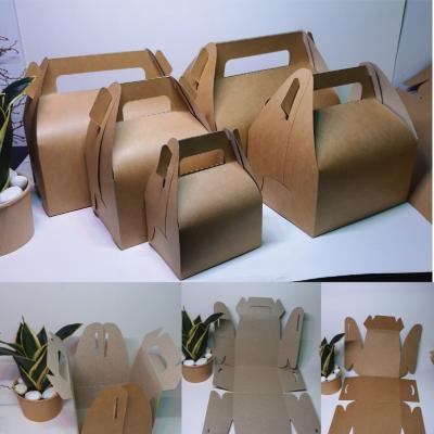 Hộp Giấy Kraft Có Quai Xách In Logo Giá Sỉ – Hộp Đựng Quà Tặng